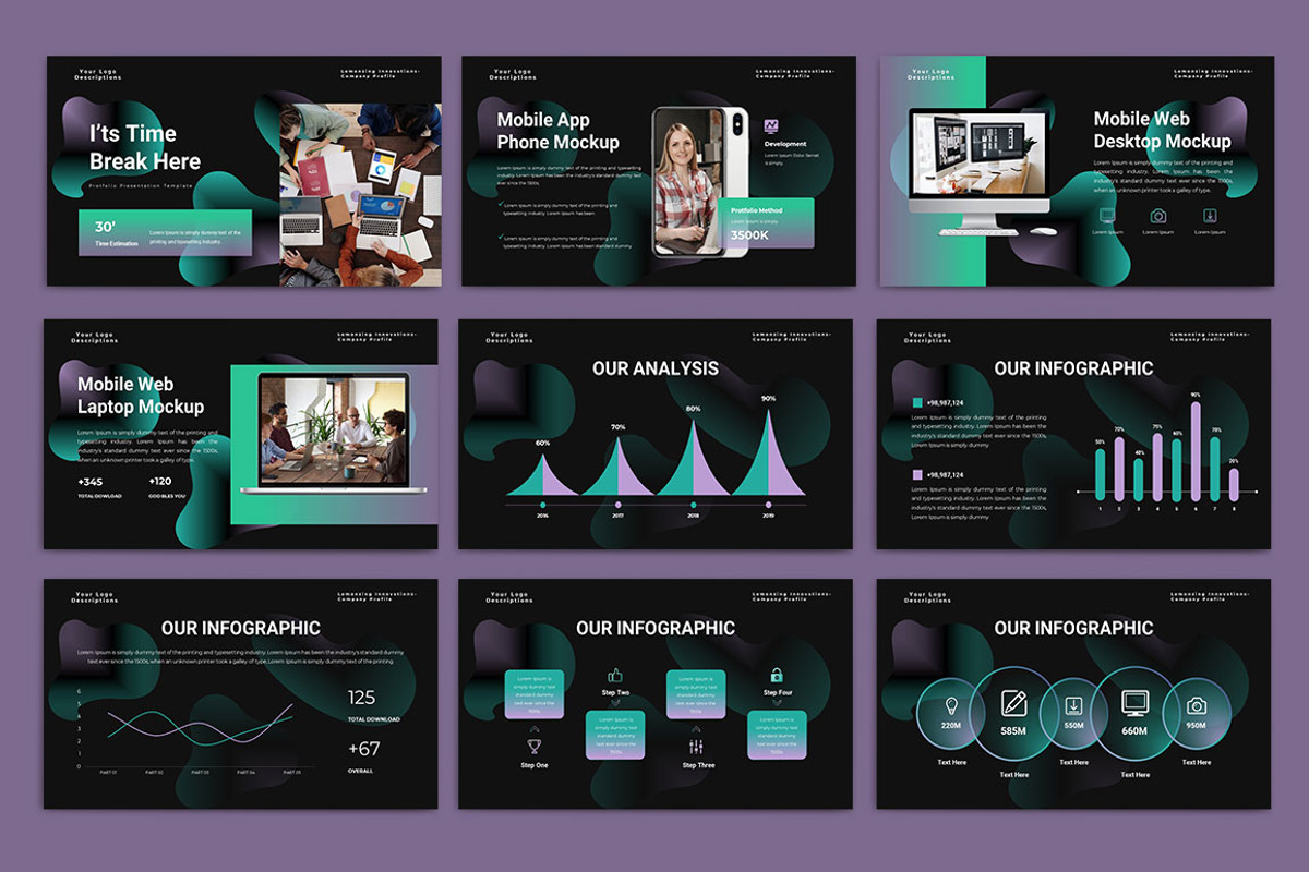 LemonZing Powerpoint Template, a Presentation Template by yanindesign (Photo 4 of 5)