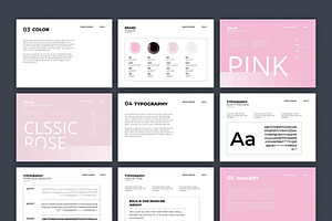 ROSALIA - Brand Guidelines Template