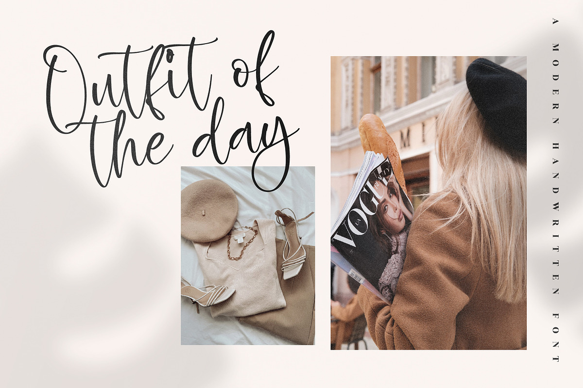 Zofia Larsonty Modern Handwritten, a Script Font by Letterena Studios Script (Photo 7 of 15)