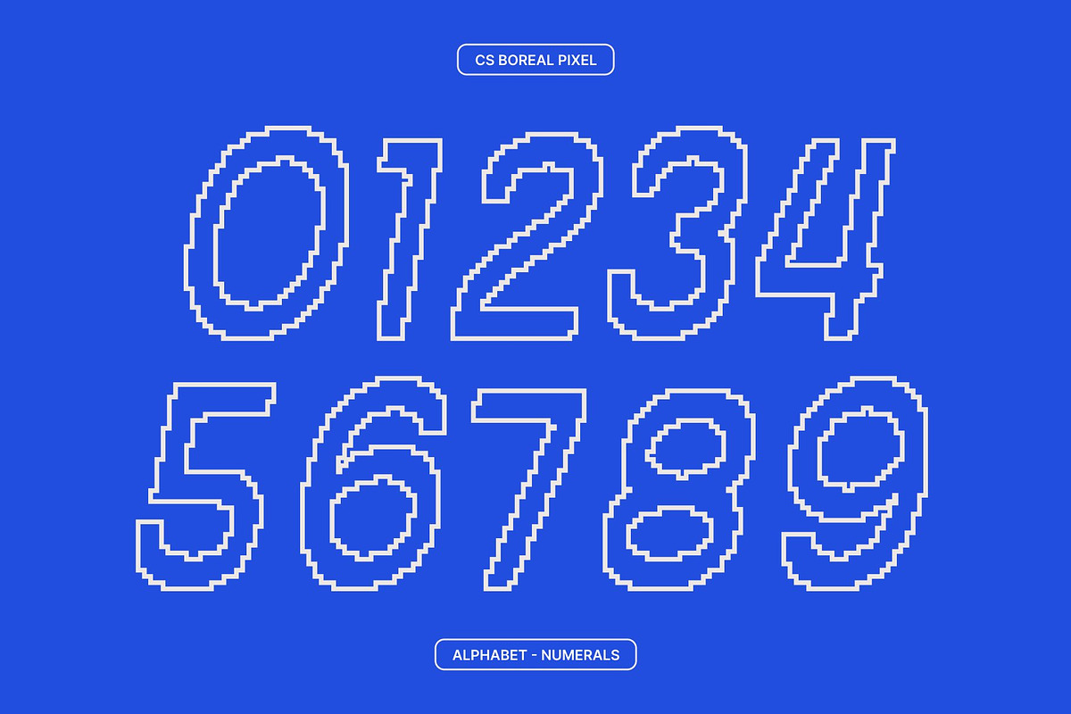 CS Boreal Pixel, a Sans Serif Font by Craft Supply Co. (Photo 7 of 8)