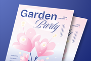 Garden Party Flyer, a Flyer Template by Annora Studio (Thumbnail 4 of 6)