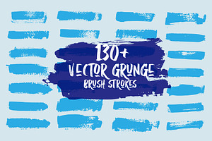 Grunge Brush Strokes Collection