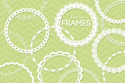 48 Round Lace Frames Bundle Save 40%, a Decorative Illustration by AzmariDigitals (Thumbnail 3 of 5)