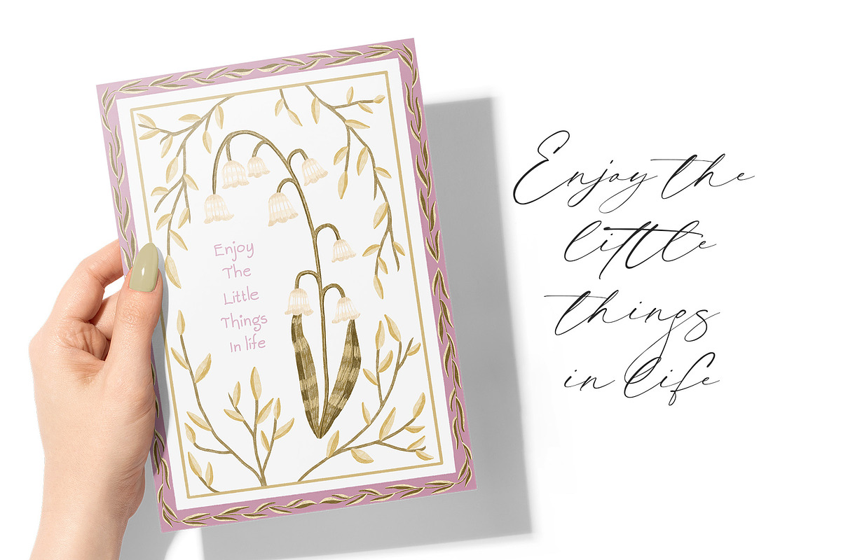 Soft flowers graphic collection, a Decorative Illustration by Yelloo Fish (Photo 5 of 16)