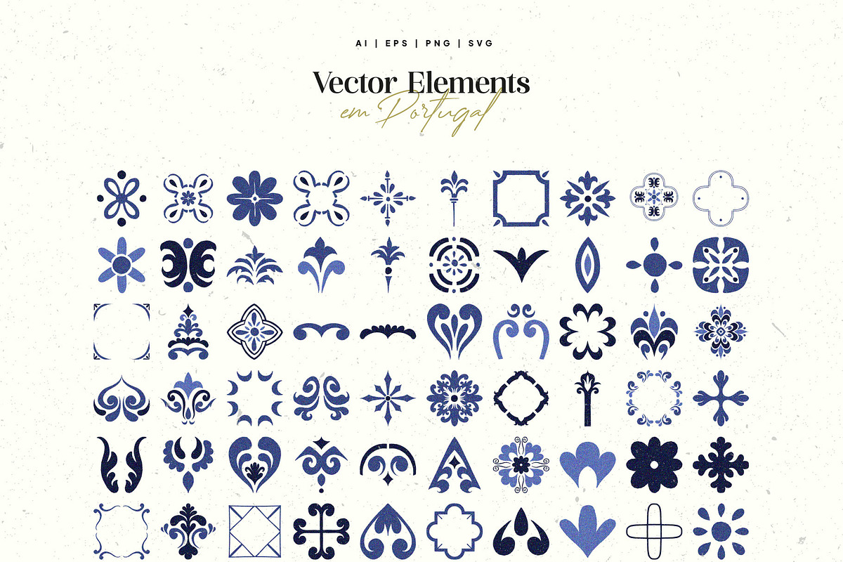 Azulejo Portugal | Tiles & Patterns, an Object Graphic by KetteCreate (Photo 19 of 20)