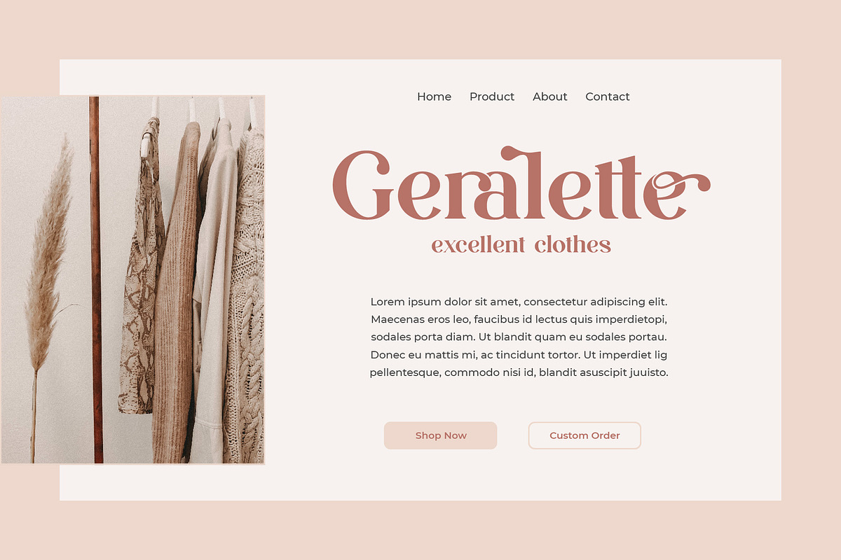 Craletto - Stylish Ligature Font, a Serif Font by Aqeel_Art (Photo 3 of 8)