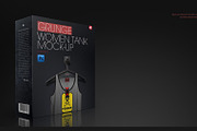 Tank 2nd Type On 5 Stages Mock-up, a Hoody Mockup by Mocca Mockups Store (Thumbnail 17 of 69)