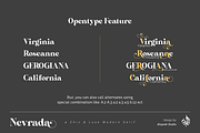 Nevrada Modern Display Font, a Font by Aluyeah Studio (Thumbnail 8 of 12)