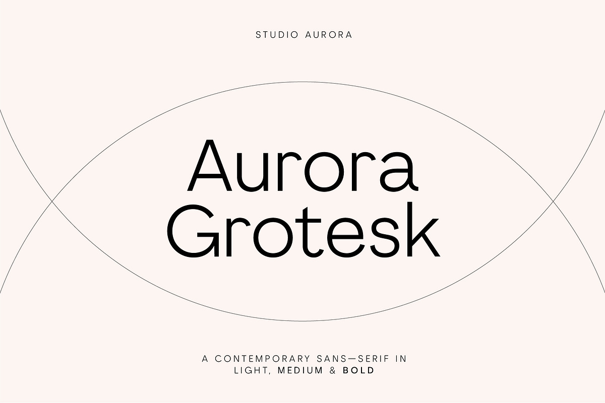 Aurora Grotesk - Sans Serif Font