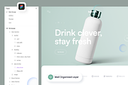 Bolt-Shift - Bottle Website, a Landing Page Template by SLAB! Design (Thumbnail 3 of 4)