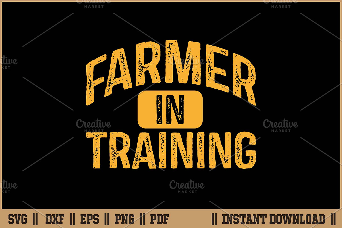 Farmer In Training Cute Farm Kid SVG, an Illustration by Handy Arts Studio (Photo 1 of 3)