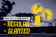 Bagor Klodjen | Sport Font, a Sans Serif Font by Twicolabs Fontdation (Thumbnail 3 of 5)