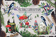 Pagan Forest Watercolor Kit, a Decorative Illustration by Fluffy Unicorn (Thumbnail 4 of 6)