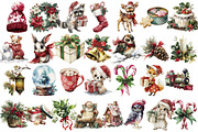 Christmas & Hanukkah 3 in 1 Bundle, a Decorative Illustration by InkyQueenArt (Thumbnail 7 of 8)