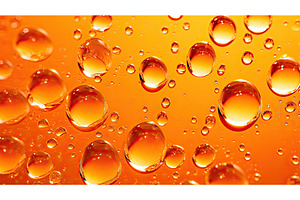 glistening starburst orange ai, a Nature Photo by pikepicture