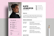 Clean Resume/CV, a Resume Template by Saman Osama (Thumbnail 3 of 4)