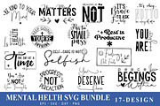 Mental Health Recovery SVG Bundle, an Object Graphic by FiveStarCrafting (Thumbnail 1 of 5)