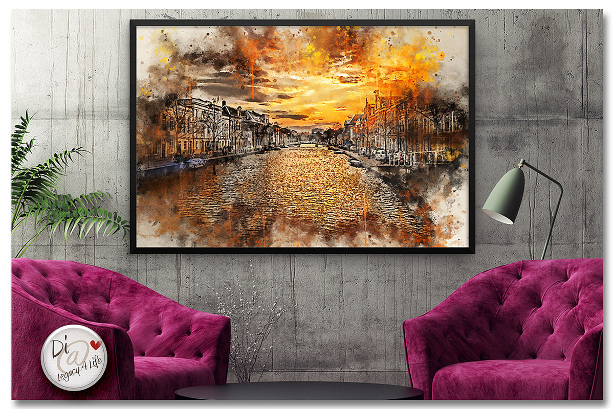 Watercolor River & Ocean Landscapes, an Illustration by Legacy4Life Designs (Photo 4 of 4)