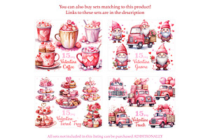 Valentine's Day Coffee Clipart