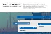 FastWay - Transportation Company, a WordPress Template by Zemez (Thumbnail 2 of 6)
