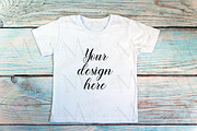 18 Kids White t-shirt Mockup bundle., a Print Template by MockupMarket (Thumbnail 12 of 19)