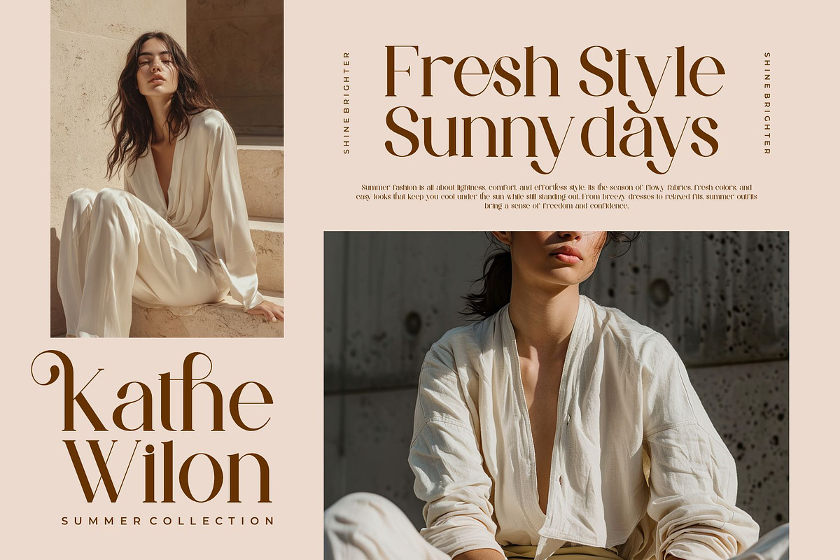 Venume || Modern Minimalist Serif Fo, a Serif Font by Ermedia Studio (Photo 8 of 10)