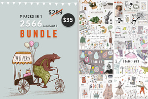 Kids Bundle | 2566 elements
