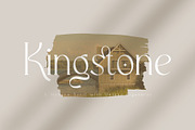 Kingstone | A Stylish Serif Font, a Serif Font by Andrimada Creative (Thumbnail 1 of 11)