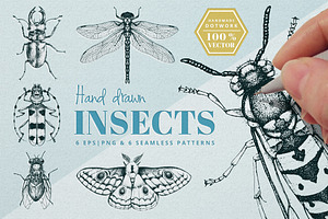 Dotwork Vector Insects