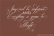 Switzerland Stylish Calligraphy, a Font by typeline studio (Thumbnail 2 of 12)