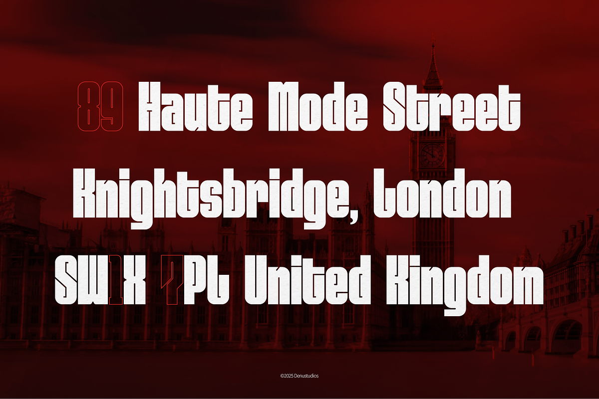 Raedmis | Bold Condensed Sans Serif, a Sans Serif Font by Denustudios (Photo 4 of 12)