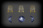 The Moon, an Illustration by Kotozoid (Thumbnail 2 of 10)