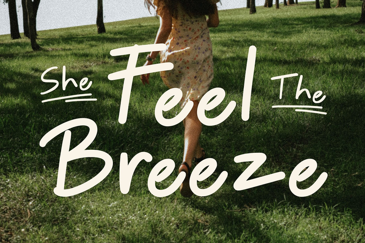 CS Breezy – Handwritten Font, a Handwritten Font by Craft Supply Co. (Photo 2 of 8)
