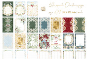 Watercolor Christmas ornament bundle, a Decorative Illustration by WonderWonder (Thumbnail 19 of 20)
