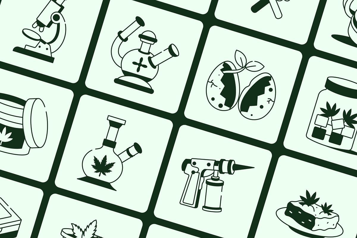 Weed Drawing Illustration Set, an Object Illustration by Vectors Market (Photo 5 of 8)