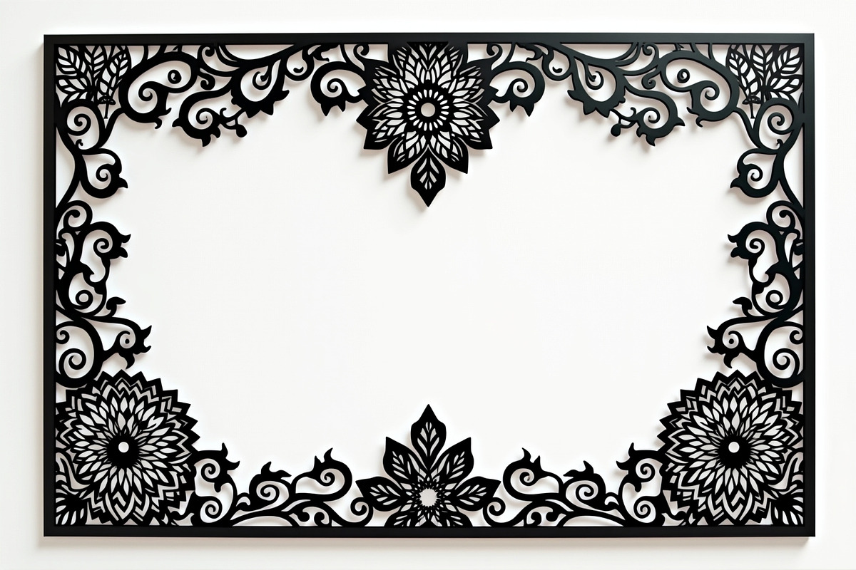 Ornamental Floral Laser Cut Lotus, an Object Graphic by Designs_River (Photo 8 of 11)