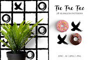 Tic Tac Toe, 28 patterns, a Pattern Graphic by NKTN graphics (Thumbnail 1 of 8)