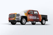 Truck 4X4 Mock-Up, a Product Mockup by DesignRushMarket (Thumbnail 2 of 7)