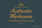 Marchetti - A Vintage Style Script, a Script Font by Komet & Flicker (Thumbnail 9 of 15)