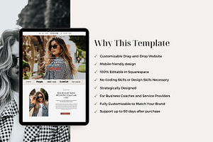 Squarespace 7.1 Template Taylor Ray