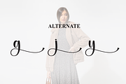 Angeline | Script Font, a Handwritten Font by Scratchones (Thumbnail 8 of 9)