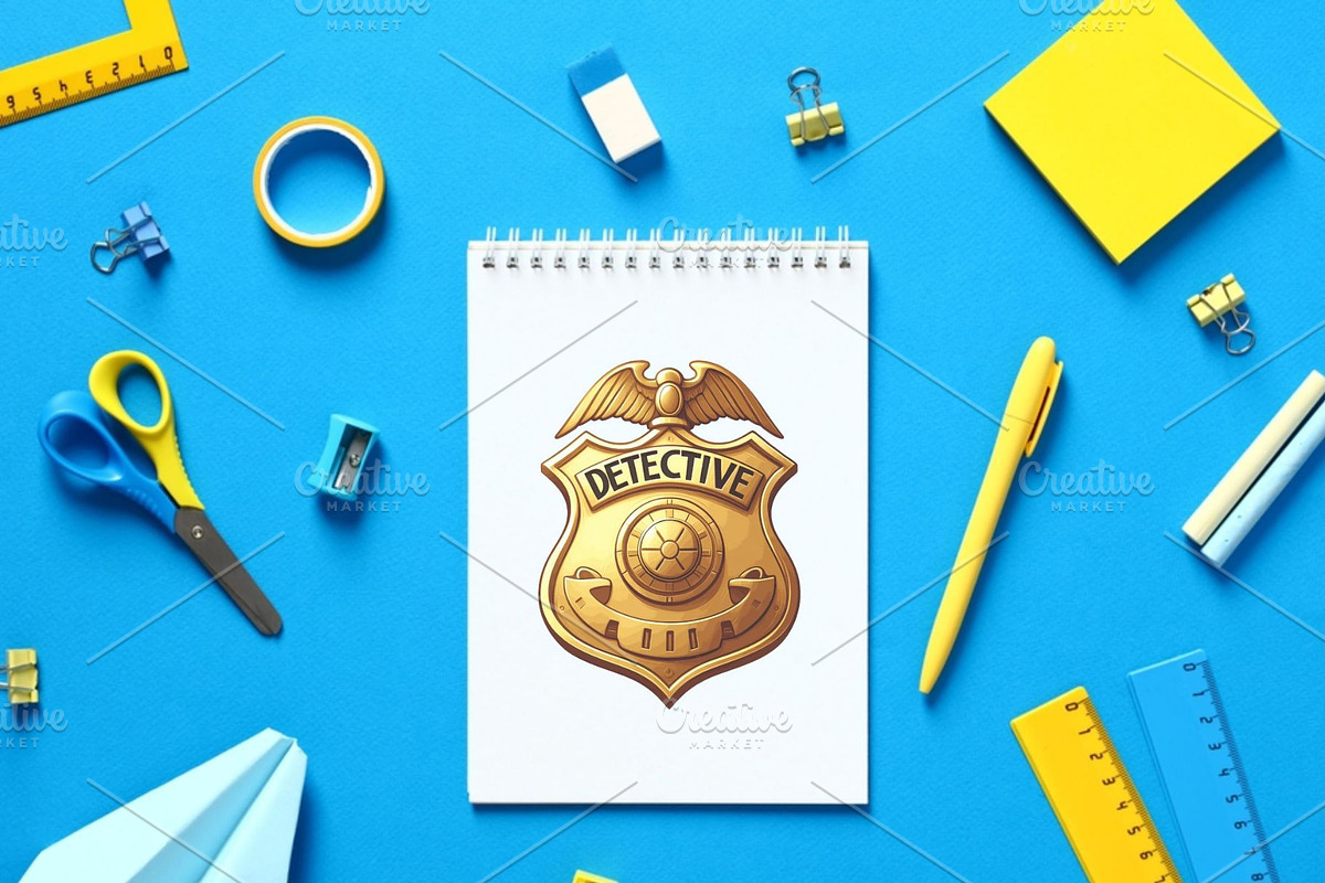 Detective Clipart Investigator Art, a Work Illustration by QM_ART (Photo 5 of 7)