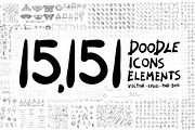 15151 in 1 Doodle Giant bundle, an Object Illustration by TKDoodle (Thumbnail 1 of 144)