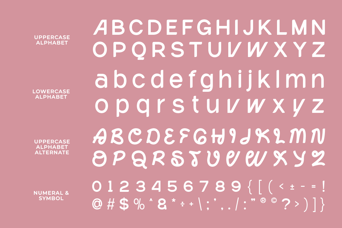 Ovaline - Modern Aesthetic Font, a Sans Serif Font by roomspace creative lab (Photo 6 of 9)