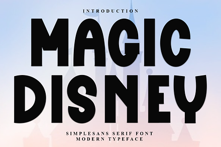 Magic Disney, a Serif Font by InermediaSTUDIO