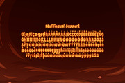 Combust - Fire Display Font, a Font by Typefactoryco (Thumbnail 4 of 9)