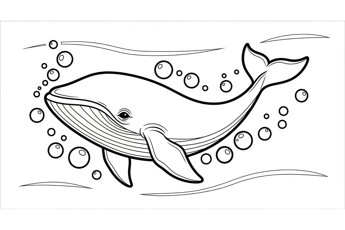 Whale Line Art Vector Bundle, an Illustration by yasushie (Photo 27 of 51)