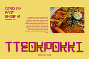 Gangmo - Korean Pop Display, a Sans Serif Font by Pandeka Studio (Thumbnail 2 of 9)