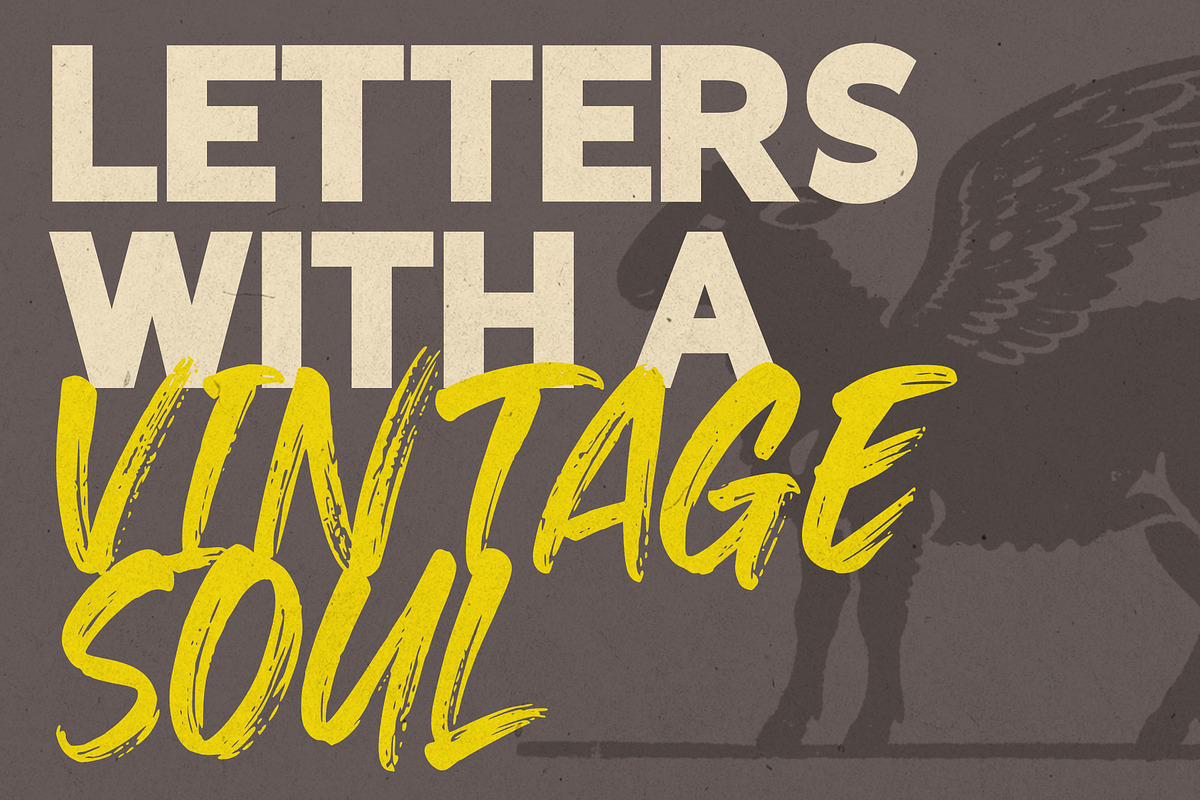 Advance Glowing - Duo Font, a Script Font by Madjack.font (Photo 2 of 13)