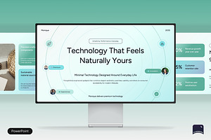Minimal D2C Gadget Presentation, a Presentation Template by Claymoon Lab